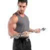 RB-47T Barbell Bar Weight Bar Dumbbell Bar Chromed WF-47T, inches Straight with Spin Lock - Image 2