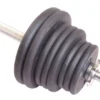 RB-47T Barbell Bar Weight Bar Dumbbell Bar Chromed WF-47T, inches Straight with Spin Lock - Image 3