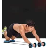 5-in-1 Multi-Functional Core Ab Workout Abdominal Wheel Machine - Image 3