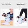 Motorized Electric Mini Exercise Bike/Pedal for Arm Leg Exercise Mini Cycling Trainer Stationary Exercise Peddler - Image 4
