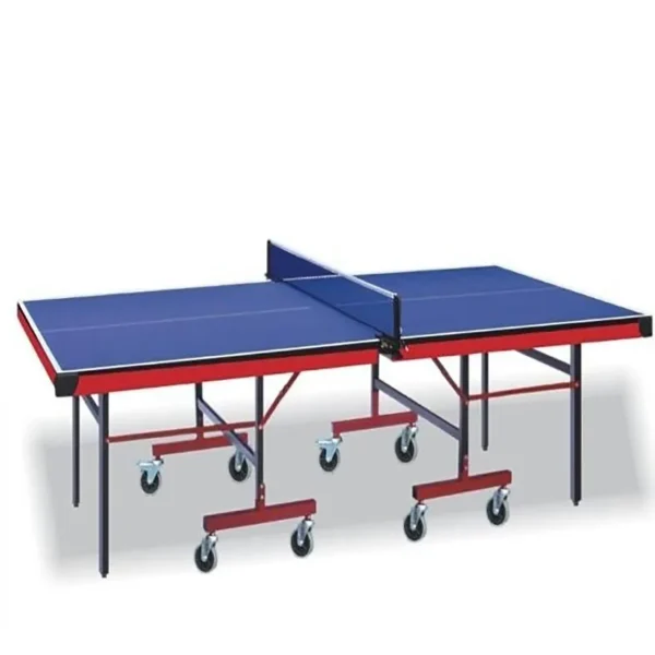 Foldable-Indoor Ping Pong Table Tennis with Post and Net WF-4010