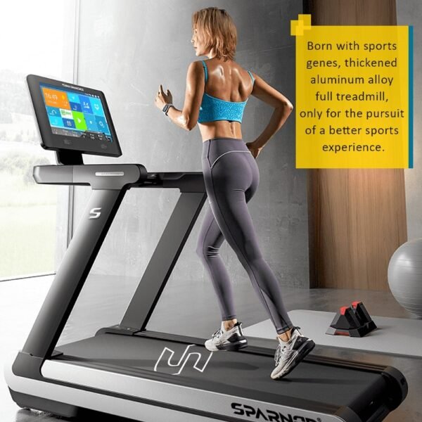 WF-6900 5 Hp Continuous AC Motorized Automatic Walking and Running Treadmill - Image 2
