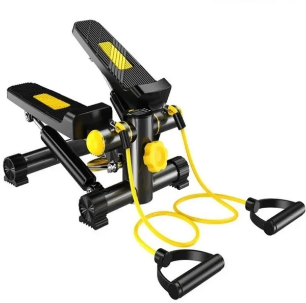 Wafi Fitness Exercise Mini Stepper  abs toner workout resistance bands (with rope)-CRT-Mini Stepper Yellow - Image 5