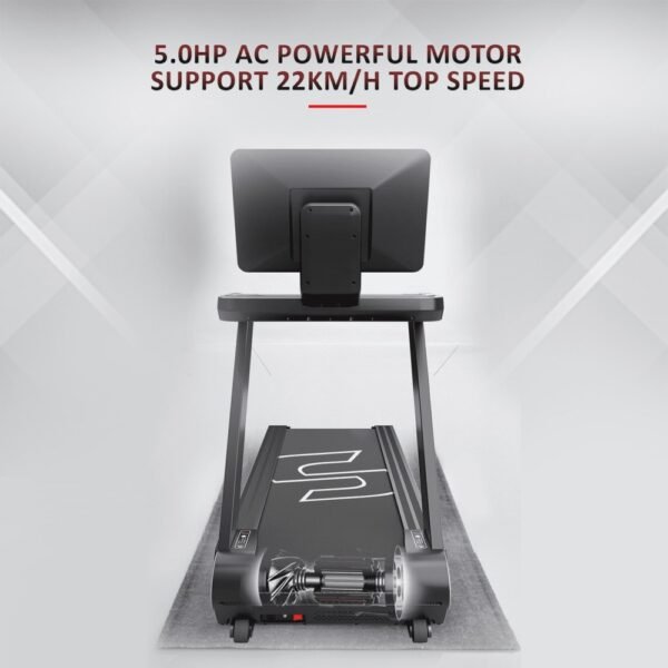 WF-6900 5 Hp Continuous AC Motorized Automatic Walking and Running Treadmill - Image 9